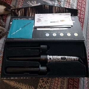 Royale pro 3 piece curling iron set